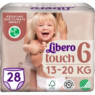 Підгузки Libero Touch Pants Розмір 6 (13-20 кг), 28 шт.