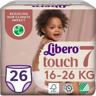 Підгузки Libero Touch Pants Розмір 7 (16-26 кг), 26 шт.
