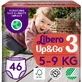 Подгузники Libero Up&Go Размер 3 (5-9 кг), 46 шт.