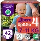 Підгузки Libero Up&Go Розмір 4 (7-11 кг), 42 шт.