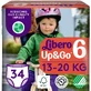 Підгузки Libero Up&Go Розмір 6 (13-20 кг), 34 шт.