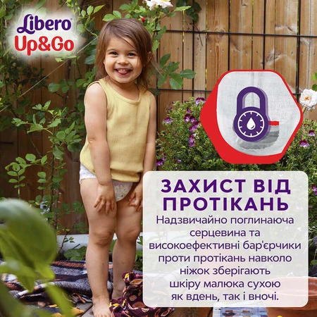 Подгузники Libero Up&Go Размер 6 (13-20 кг), 54 шт.: цены и характеристики