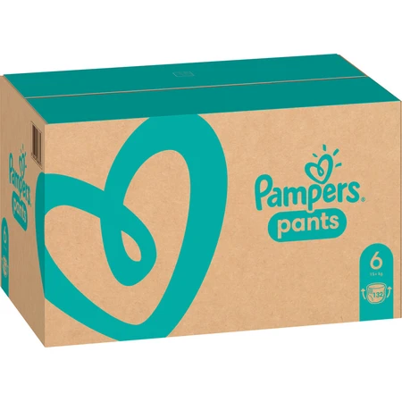 Подгузник Pampers трусики Pants Giant Размер 6 (15+ кг), 132 шт.: цены и характеристики