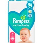 Подгузник Pampers Active Baby Maxi Размер 4 (9-14 кг), 46 шт.: цены и характеристики