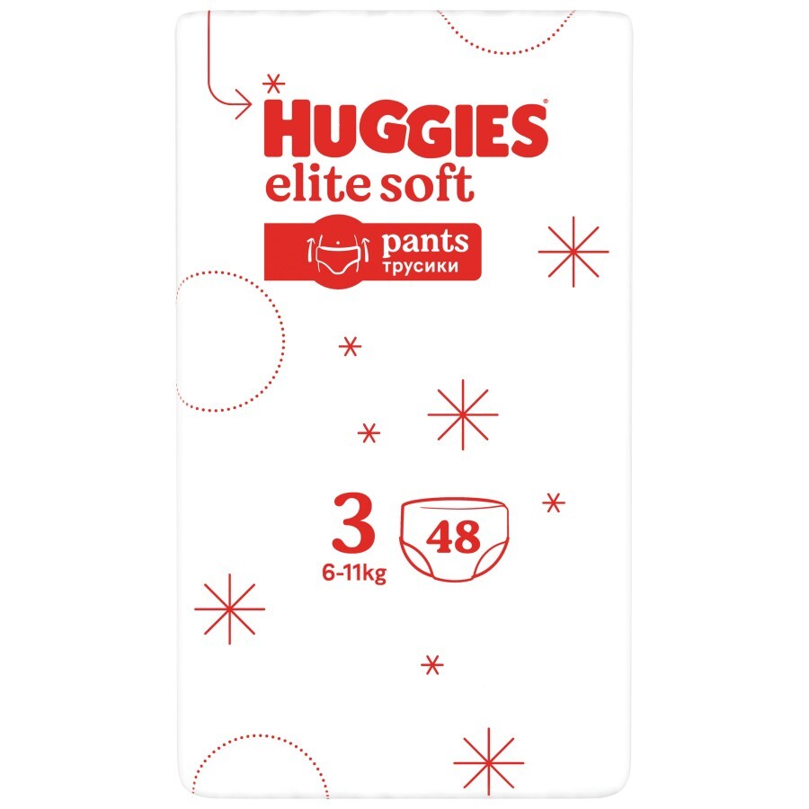 Підгузник Huggies Elite Soft 3 (6-11 кг) Box 96 шт: ціни та характеристики