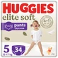 Підгузник Huggies Elite Soft 5 (12-17кг) Mega, 34 шт