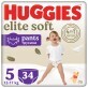 Подгузник Huggies Elite Soft 5 (12-17кг) Mega, 34 шт .