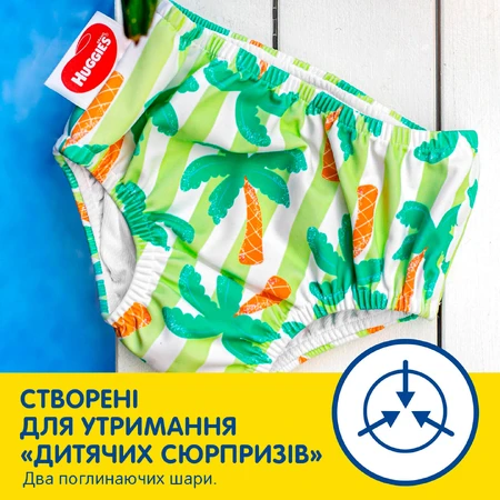 Подгузник Huggies Little Swimmers Размер 3-4 многоразовые для плавания, 1 шт.: цены и характеристики