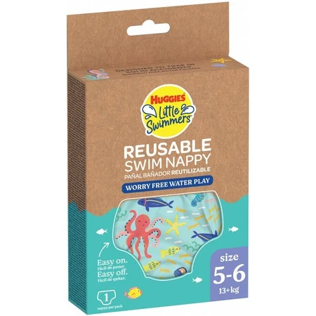 Подгузник Huggies Little Swimmers Размер 5-6 многоразовые для плавания 1 шт: цены и характеристики