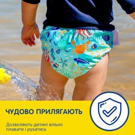 Подгузник Huggies Little Swimmers Размер 5-6 многоразовые для плавания 1 шт: цены и характеристики