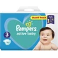 Подгузник Pampers Active Baby Mid Размер 3 (6-10 кг), 90 шт