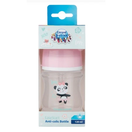 Пляшечка для годування Canpol babies антиколькова EasyStart Newborn baby, 120 мл: ціни та характеристики