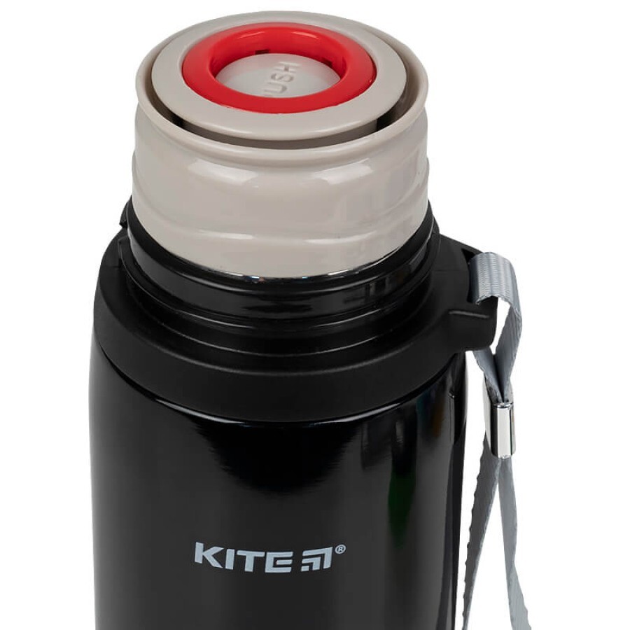 Поильник-непроливайка Kite Fine термос 350 мл, черный: цены и характеристики