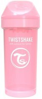 Поильник-непроливайка Twistshake, 360 мл, светло-розовый