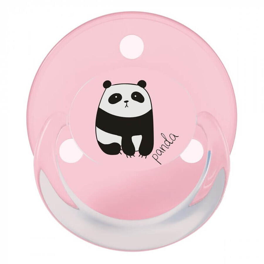 Пустушка Baby-Nova Turtle&Panda Uni 0-24 міс. рожева/бузкова, 2 шт.: ціни та характеристики