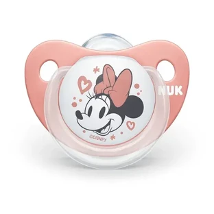 Пустушка Nuk Trendline Disney Mickey 0-6 міс., червона з білим