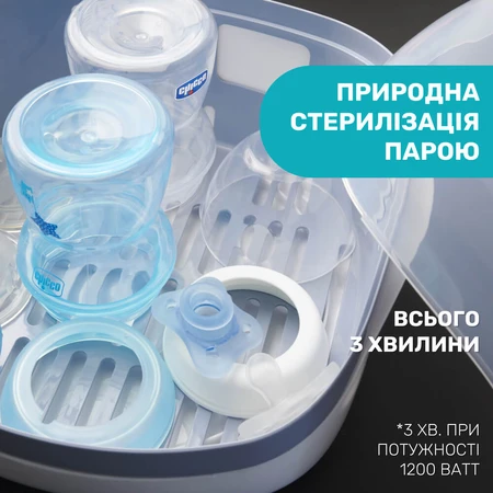 Стерилізатор Chicco для мікрохвильової печі: ціни та характеристики