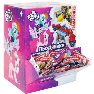 Леденцы Hasbro с витамином С и малиновым соком, 8 г