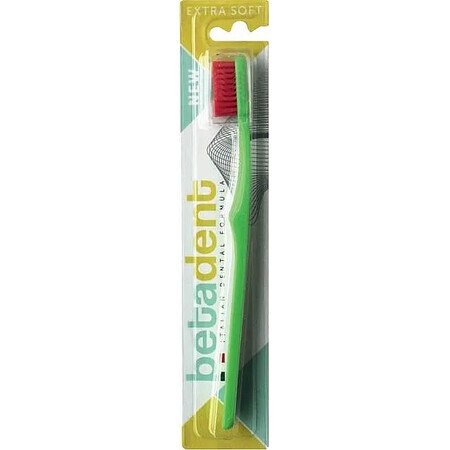 Зубная щетка Betadent Extra Soft зеленая мягкая