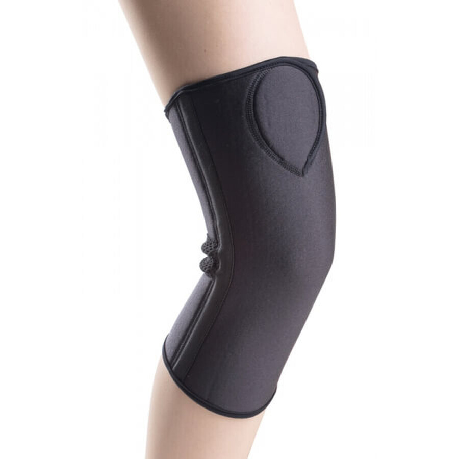 Бандаж эластичный для фиксации неоренового колена со спиральными ребрами жесткости К-1У р. XL: цены и характеристики