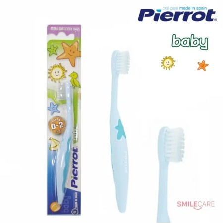 Зубная щетка детская Pierrot Baby Ref.00 от 0 до 2 лет