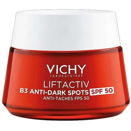 Антивіковий крем Vichy Liftactiv В3 для корекції пігментних плям та зморшок SPF50, 50 мл: ціни та характеристики