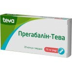 Прегабалин -Тева капс. 75 мг №28: цены и характеристики