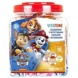 Льодяники Vitatone Immunity по 6 г, в бан. №100