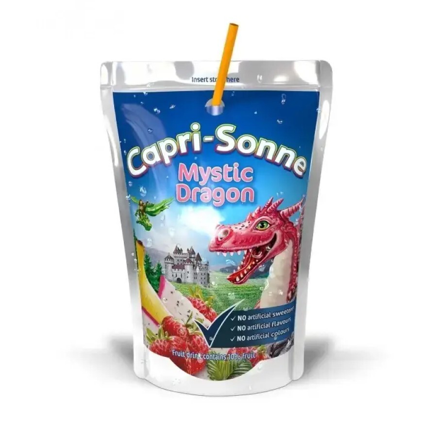 Сік Capri-Sun mystic dragon, 200 мл: ціни та характеристики