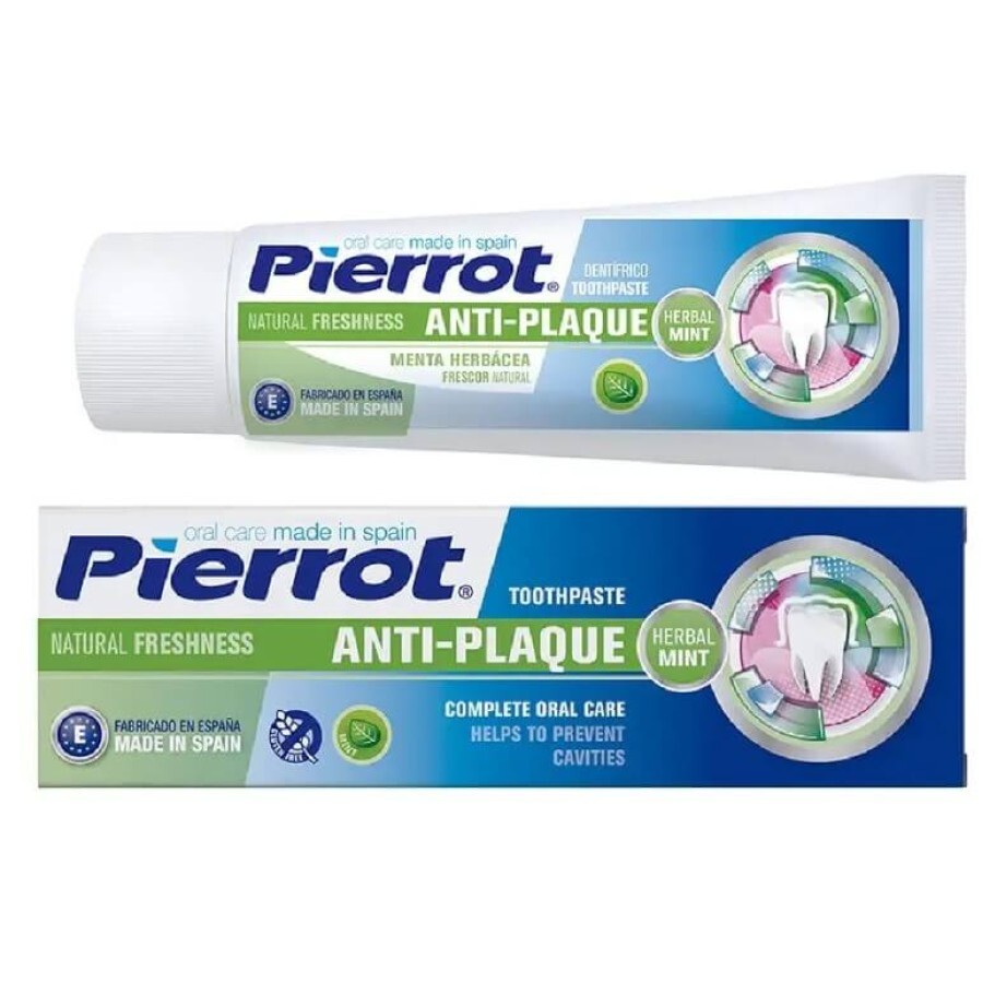 Зубна паста Pierrot від нальоту, 75 мл: ціни та характеристики