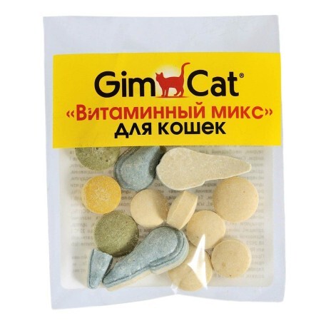 Вітаміни для котів GimCat 12 табл.