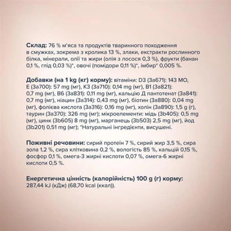 Влажный корм для кошек Club 4 Paws Selection Плюс Полоски с кроликом в соусе 85 г: цены и характеристики