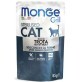 Влажный корм для кошек Monge Cat Grill Sterilised форель 85 г