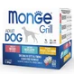 Влажный корм для собак Monge Dog Grill Mix Chicken and Turkey, Beef, Cod Fish 12*100 г