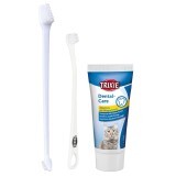 Зубная паста для животных Trixie с щеткой для кошек
