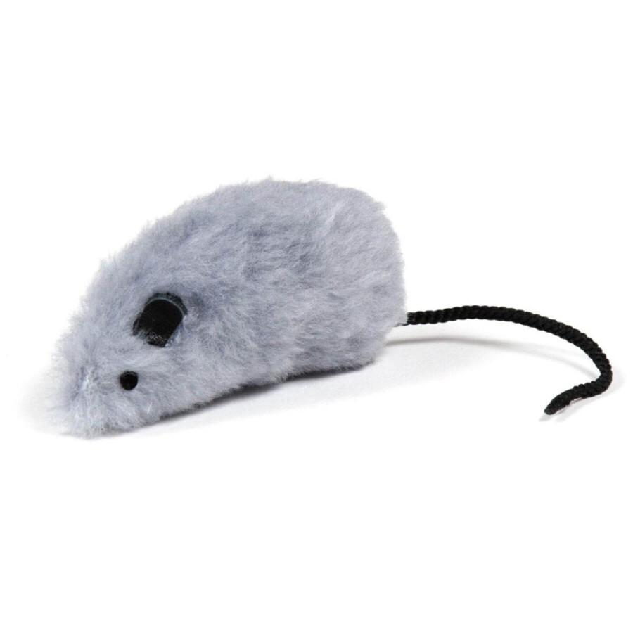 Іграшка для котів Природа Мишка сіра 8x4 см: ціни та характеристики