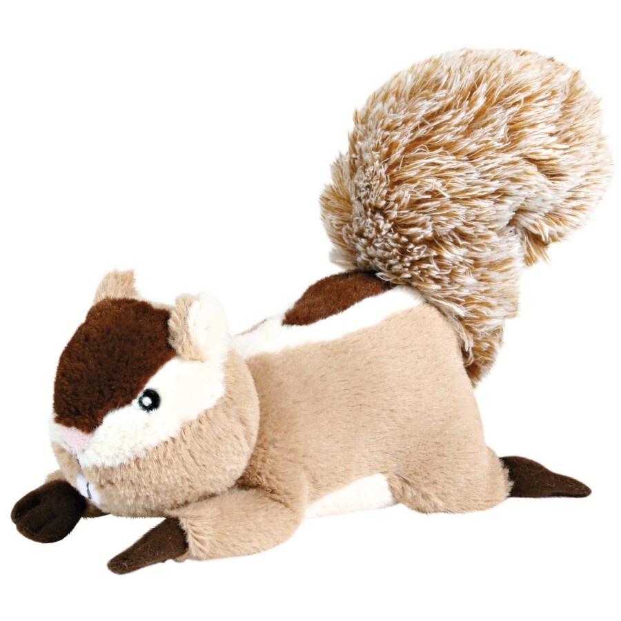 Іграшка для собак Trixie Бурундук із пискавкою 24 см: ціни та характеристики