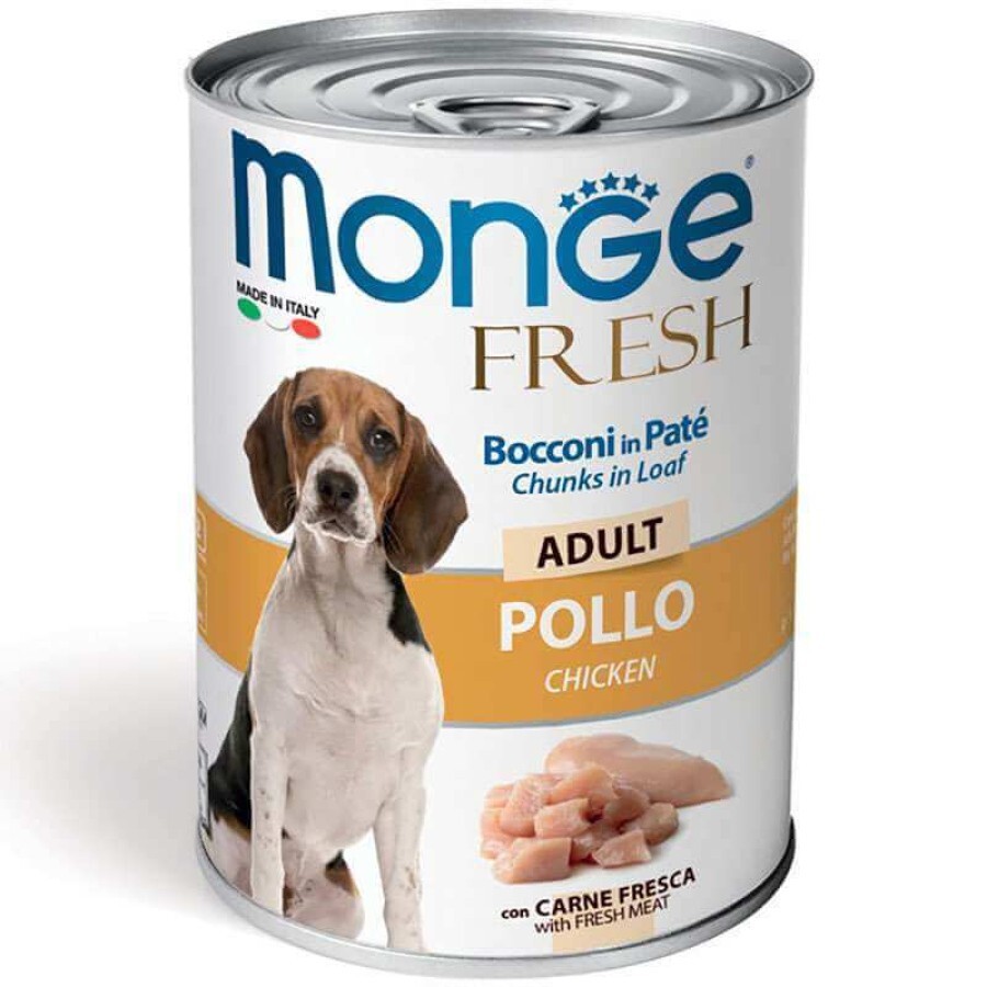 Консервы для собак Monge Dog Fresh курица 400 г: цены и характеристики