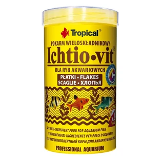 Корм для рыб Tropical Ichtio-vit в хлопьях 500 мл