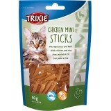 Ласощі для котів Trixie Premio Mini Sticks курка/рис 50 г