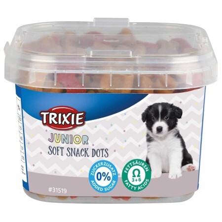 Лакомство для собак Trixie Junior Soft Snack Dots с кальцием 140 г