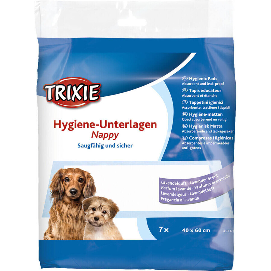 Пелюшки для собак Trixie із запахом лаванди 40х60 см 7 шт: ціни та характеристики