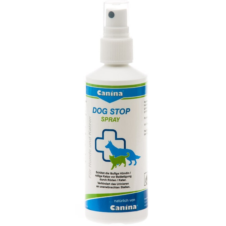 Спрей для тварин Canina Dog-Stop Spray маскування для точних сук 100 мл: ціни та характеристики