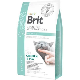 Сухий корм для котів Brit GF VetDiets Cat Struvite 2 кг