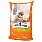 UAnimals Сухой корм для кошек Club 4 Paws Премиум. С кроликом 14 кг: цены и характеристики