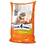 Сухой корм для кошек Club 4 Paws Премиум. С кроликом 14 кг