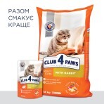 Сухой корм для кошек Club 4 Paws Премиум. С кроликом 14 кг: цены и характеристики