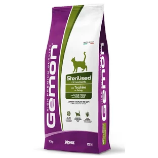 Сухий корм для котів Gemon Cat Sterilised light stirility з індичкою 10 кг