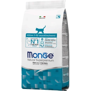Сухой корм для кошек Monge Cat Kitten со вкусом курицы 1.5 кг