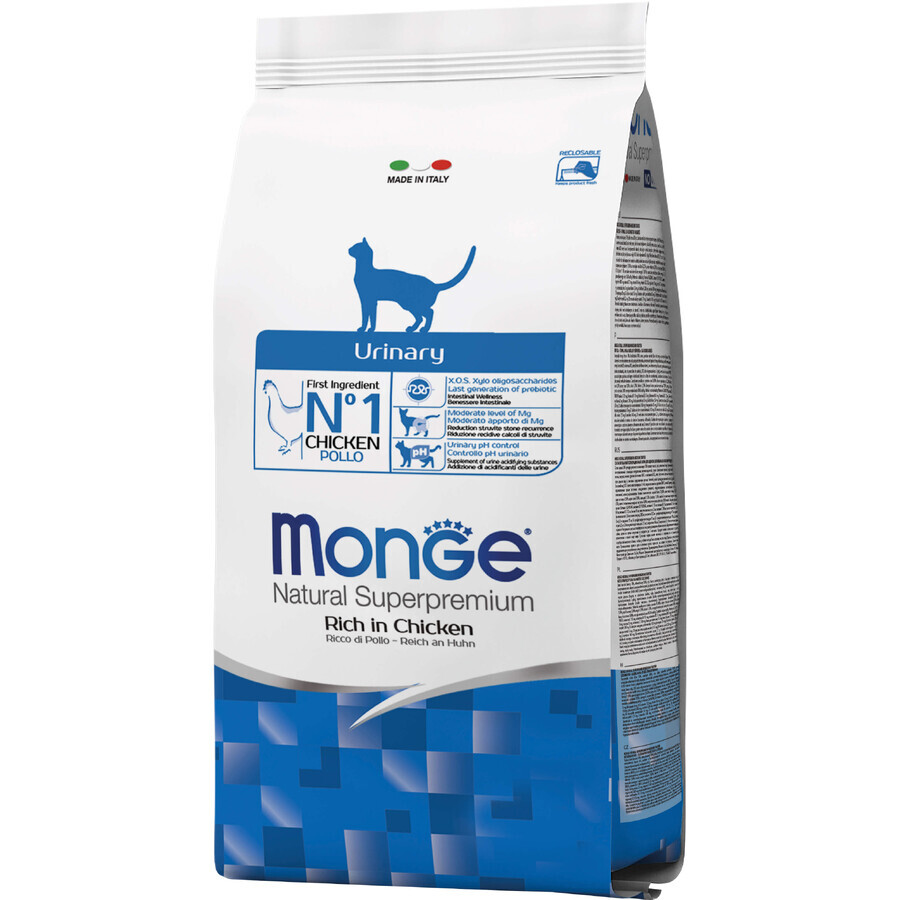 Сухий корм для котів Monge Cat Urinary зі смаком лосося та рису 400 г: ціни та характеристики